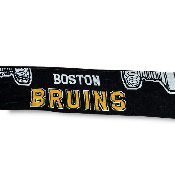 Boston Bruins 2011 Stanley Cup NHL Reebok Faceoff Collection Hockey Scarf 56" - Picture 7 of 13